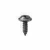 Phillips Flat Washer Head Tapping Screw - 8-18 x 1/2 - Black