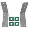 Plow Light Mirror Mount Bracket