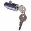 Push Button Cylinder with Keys, Key Required to Lock, Key Code #1