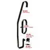 Rear Bumper Spring Kit, 4 Pieces
