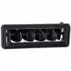 Rectangular Louver - Overall dim: 5-5/8&quot; x 2&quot;