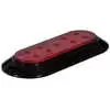 Red Oval Surface Mount Stop Tail Turn Light