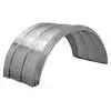 Ribbed Aluminum Fender, 50" x 24.8", for 22.5"- 24.5" Wheels