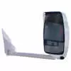 Right 2020 White Mirror Assembly - Deluxe Head with Blind Spot Camera and Signal Arrow for 102" Wide Body - Fits Ford E Series - Velvac 719384