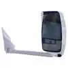 Right 2020 White Mirror Assembly - Deluxe Head with Blind Spot Camera for 102" Wide Body - Fits Ford E Series- Velvac 719358