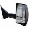 Right 2020XG Deluxe Heated Remote / Manual Mirror Assembly with Signal Arrow for 96&quot; Body Width - Passenger side - Black - Velvac 716344