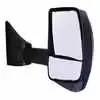 Right 2020XG Heated Remote / Manual Mirror Assembly with Blind Spot Camera for 102&quot; Body Width - Passenger side - Black - Fits GM - Velvac 717558