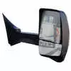 Right 2020XG Heated Remote / Manual Mirror Assembly with Blind Spot Camera and Signal Arrow for 102&quot; Wide Body - Passenger side - Black - Fits Ford E Series - Velvac 717528