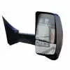 Right 2020XG Heated Remote / Manual Mirror Assembly with Blind Spot Camera and Signal Arrow for 96" Body Width - Passenger side - Black - Fits GM - Velvac 717554