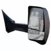Right 2020XG Heated Remote / Manual Mirror Assembly with Blind Spot Camera and Signal Arrow in Glass for 96&quot; Body Width - Passenger side - Black - Fits Ford E Series Velvac 717524