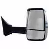 Right 2020XG Heated Remote / Manual Mirror Assembly for 102&quot; Body Width - Passenger side - Chrome - Fits Ford E Series - Velvac 715972