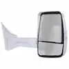 Right 2020XG Heated Remote / Manual Mirror Assembly for 96" Body Width - Passenger side - White - Fits Ford E Series - Velvac 715910