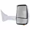 Right 2020XG Heated Remote / Manual Mirror Assembly with Light for 96&quot; Body Width - White - Fits Ford E Series - Velvac 716384