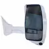 Right 2020XG Heated Remote / Manual Mirror with Blind Spot Camera for 102&quot; Body Width - Passenger side - White - Fits GM - Velvac 718622