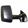 Right 2020XG Manual Mirror Assembly for 96" Body Width - Passenger side - Black - Velvac 716356