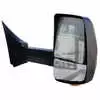 Right Black Heated 2020XG Mirror Assembly with Light for 102&quot; Wide Body - Passenger side- Remote Manual Velvac 716324