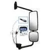 Right Black Heated Mirror Assembly with CB Antenna Mount - Fits Freightliner M2 106/112 and Business Class