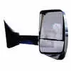 Right Chrome Heated 2020XG Mirror with Camera &amp; with Signal Arrow in Glass for 96&quot; Wide Body - Remote/Manual - Fits GM Velvac 717578