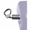 Right Deluxe Heated Remote / Manual Mirror Head - Passenger side - Chrome - Velvac 714608