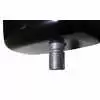 Right Deluxe Mirror Head - Passenger side - Manual Flat / Convex Glass - Black - Velvac 714580
