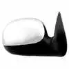 Right Foldaway Convex Glass Powered Mirror with Chrome Cap - Passenger side - Fits Ford F150 / F250 1997-03