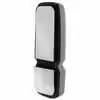 Right Heated Manual Mirror Head with Light, Chrome - Fits International DuraStar WorkStar ProStar