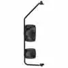 Right Mirror Assembly with presets, flat black, pair - 35-1/2" x 10"- Passenger side - Velvac