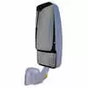 Right Revolution Mirror Assembly with Light  - Passenger side - White - Velvac 715272