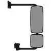 Right Side Black Manual Mirror Assembly - Passenger side - Non-Heated