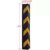 Rubber Corner Bumper - 30.5"L x 3.750" x 3.750"