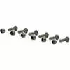Set of 6 Grade 5 Cutting Edge Bolts and Locknuts 1/2" x 2"