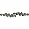 Set of 8 Grade 5 Cutting Edge Bolts & Lock Nuts 1/2 x 2" 