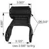 Shackle with 9/16" Spring Hole, Rear of Rear - Fits GM/Workhorse