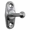 Silent Male Door Holder Aluminum Plunger- 2.25" Overall Length
