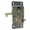 Sliding Door Lock Steel with Brass Latch