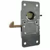 Sliding Door Lock Steel with Brass Latch