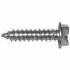 Slotted Hex Washer Head Tapping Screw - 8-18 x 2"- Zinc