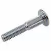 Splined Carriage Bolt - 1/4&quot; x 1-1/2&quot; - Galvanized - fits Todco &amp; Whiting Roll Up Door