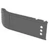 Spring-Back Front Bumper Channel End, for 88"L Bumper, Left or Right Side - Fits Freightliner and Ford F59/E-Series