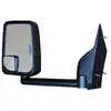 Standard Manual Mirror Assembly for 102" Body, Black - Pair - Fits Ford E350
