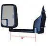 Standard Manual Mirror Assembly for 102" Body, Black - Pair - Fits Ford E350