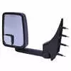 Standard Manual Mirror Assembly for 86" Body - Black - Left Side - Velvac 715153