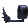 Standard Manual Mirror Assembly for 86" Body Width  Pair- Fits 03-On Ford E Series - Black - Velvac 715401