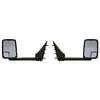 Standard Remote Mirror Assembly for 102" Body, Black - Pair - Velvac 714542