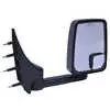 Standard Remote Mirror Assembly for 86" Body - Passenger side - Black - Right Side - Velvac 715420