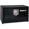 Steel Underbody Toolbox with Stainless Steel Rotary Paddle Latch - Black - 18&quot;H x 18&quot;D x 30&quot;L