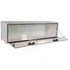 Steel Underbody Toolbox with Two Stainless Steel Rotary Paddle Latch - White - 18"H x 18"D x 48"L