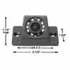 Surface Mount Backup Camera with Night Infra-red Illuminators - 4 Pin