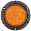 Surface Mounted 4" Round LED Amber Park/Front/Rear Turn Light