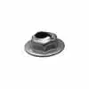 Thread Cutting Nut - 1/4" Stud Size - 11/16" Washer Diameter